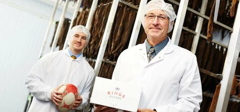 Charlie Simpson-Daniel, sales and marketing director, New World Foods Europe, with managing directo