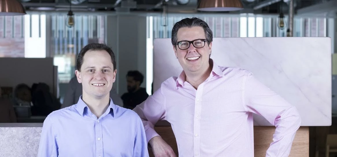 LendInvest's co-founders Ian Thomas and Christian Faes.