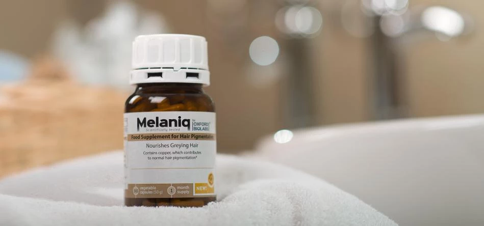 Melaniq® Food Supplement for Hair Pigmentation