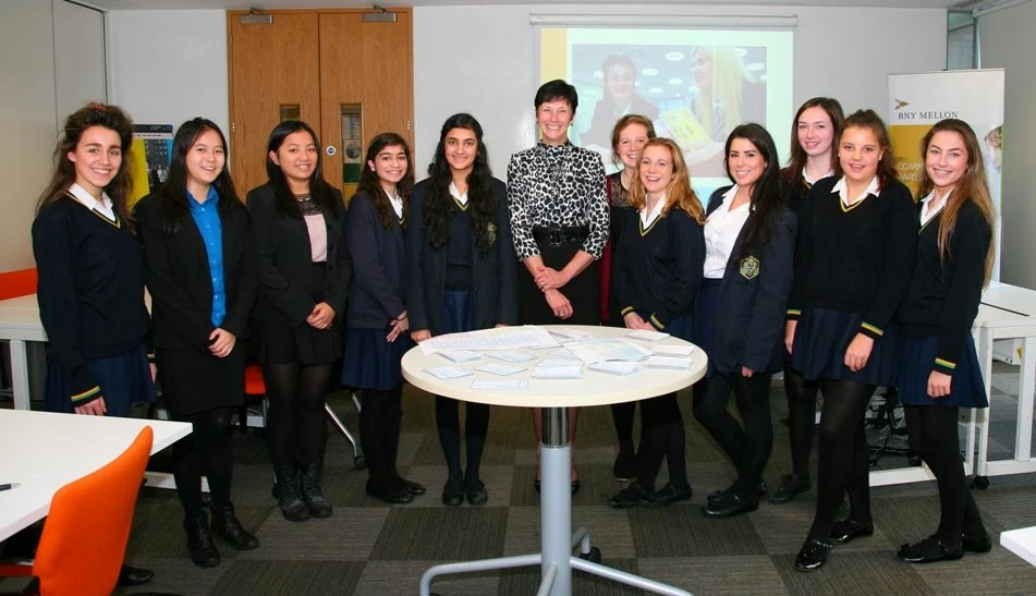 Karen Peetz at Altrincham GS