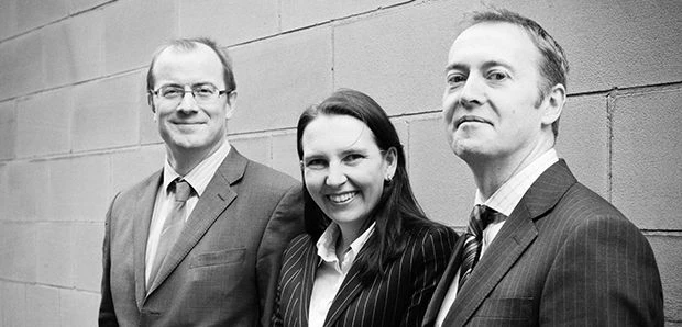  founders of 3volution (l-r) Jonathan Priestley, Louise Handley and Tim Stone.