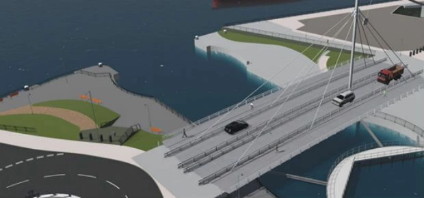 Proposed Middlehaven bridge development
