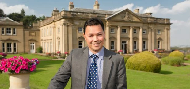 Wortley Hall's general manager Johnathan da Rosa