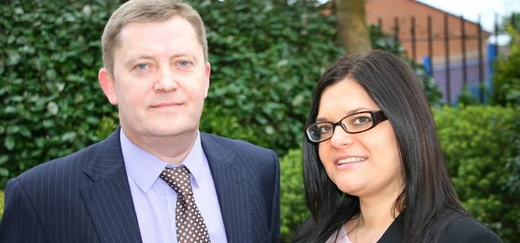 Nick Harris and Amanda Dunford
