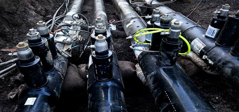There is 4km of district energy pipework at Easter Bush Campus