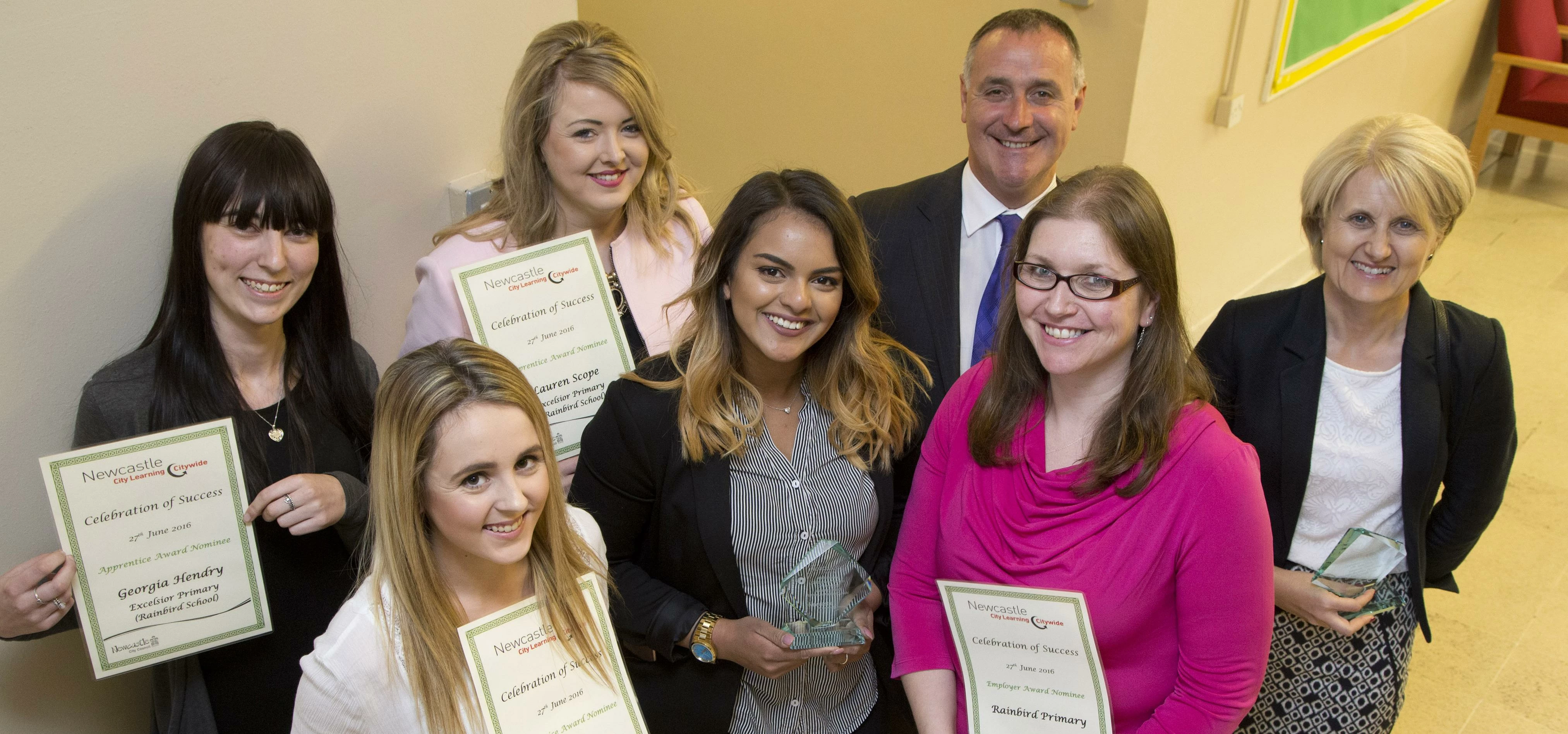 Georgia Hendry, Victoria Kerr, Lauren Scope, Mahima Qureshi, Charlotte De Oliveira, Rainbird Princip