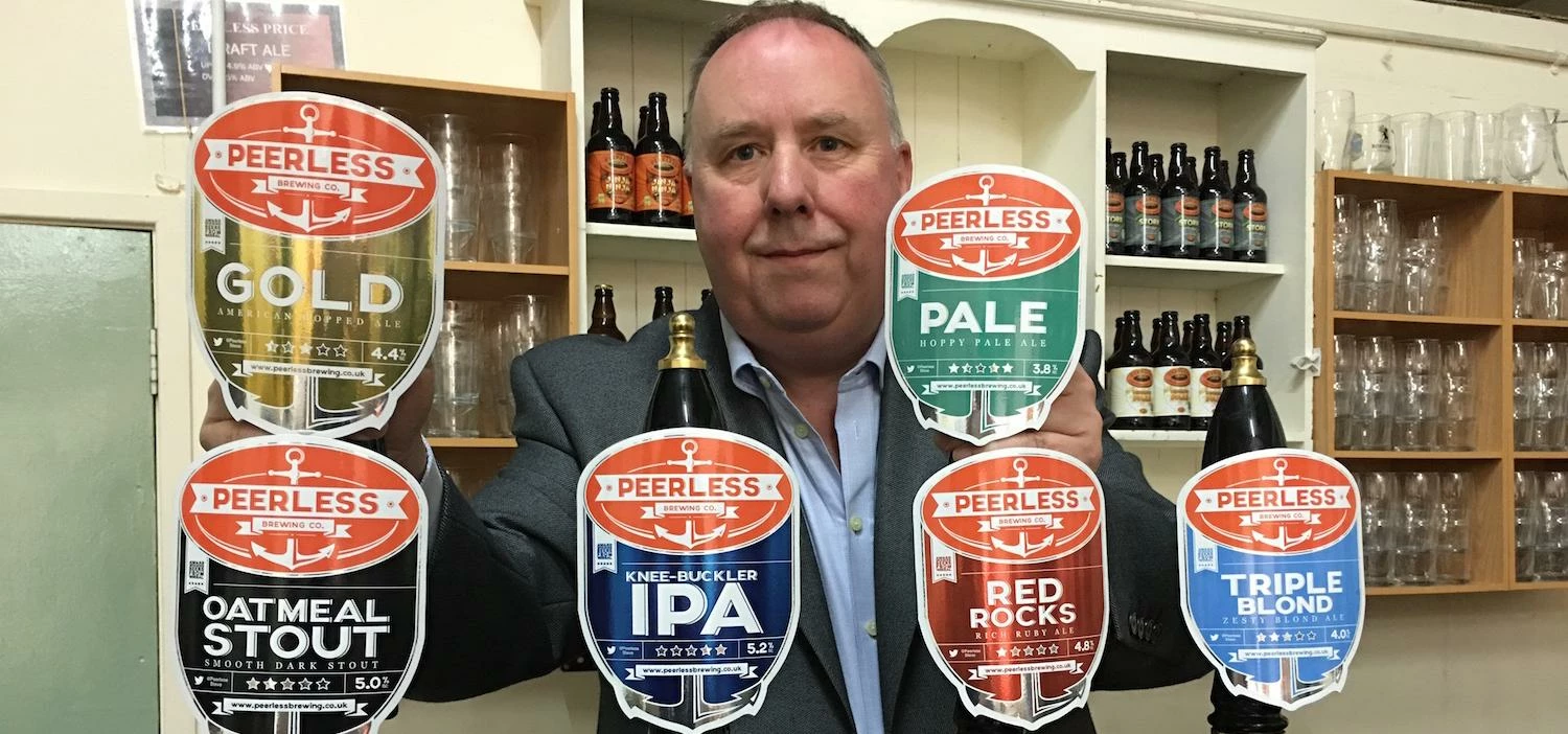Peerless Brewing Company's Steve Briscoe