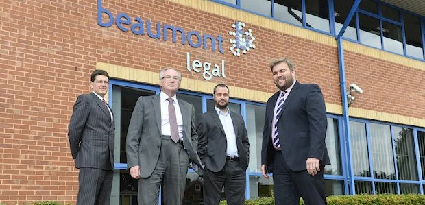 Daniel Hilton Roy Cusworth Anthony Bastain and Nich Masheder of Beaumont Legal
