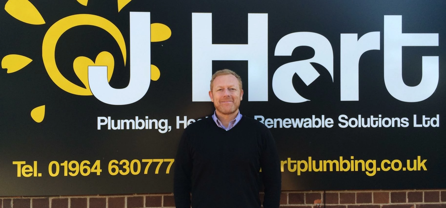 Jonny Hart, Founder and Director of J Hart Plumbing, Heating & Renewables