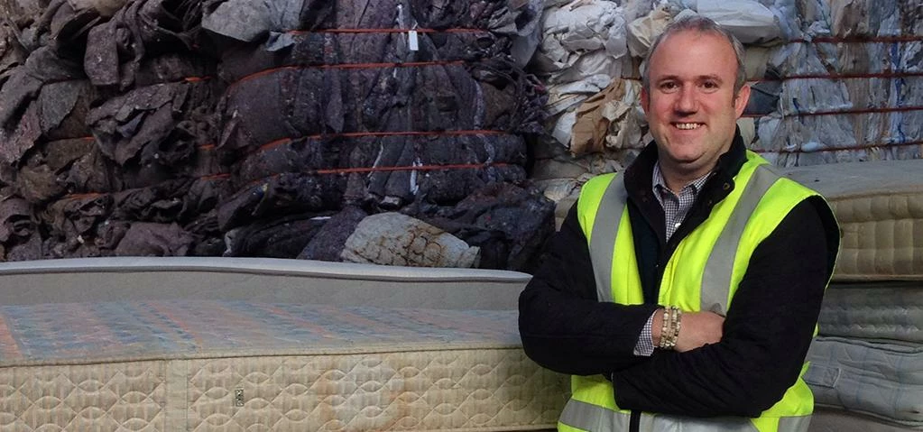 Nick Oettinger, Managing Director at The Furniture Recycling Group