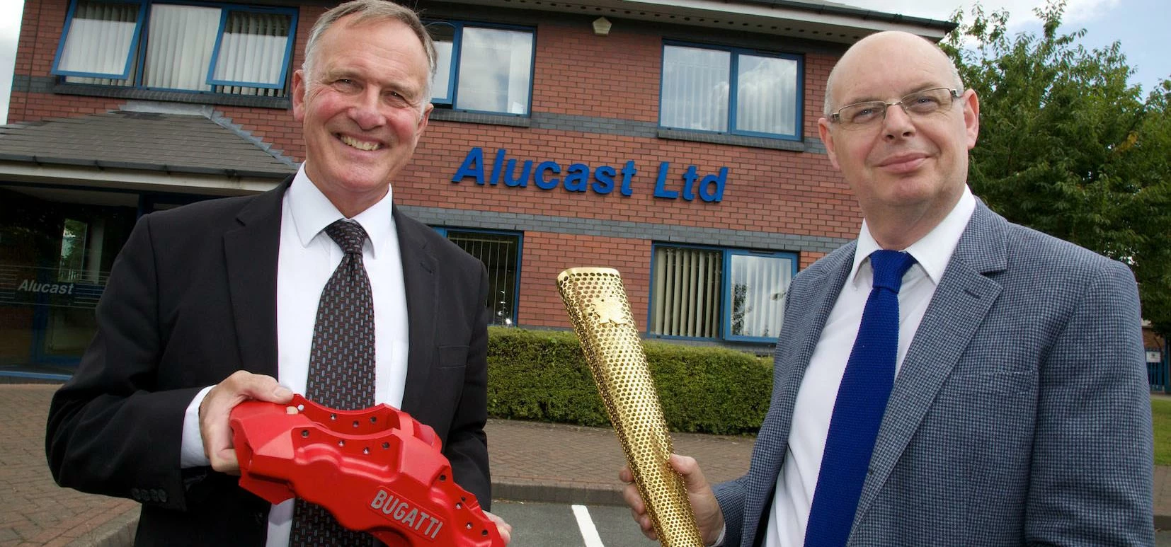 (l-r) Tony Sartorius and John Swift (both Alucast)