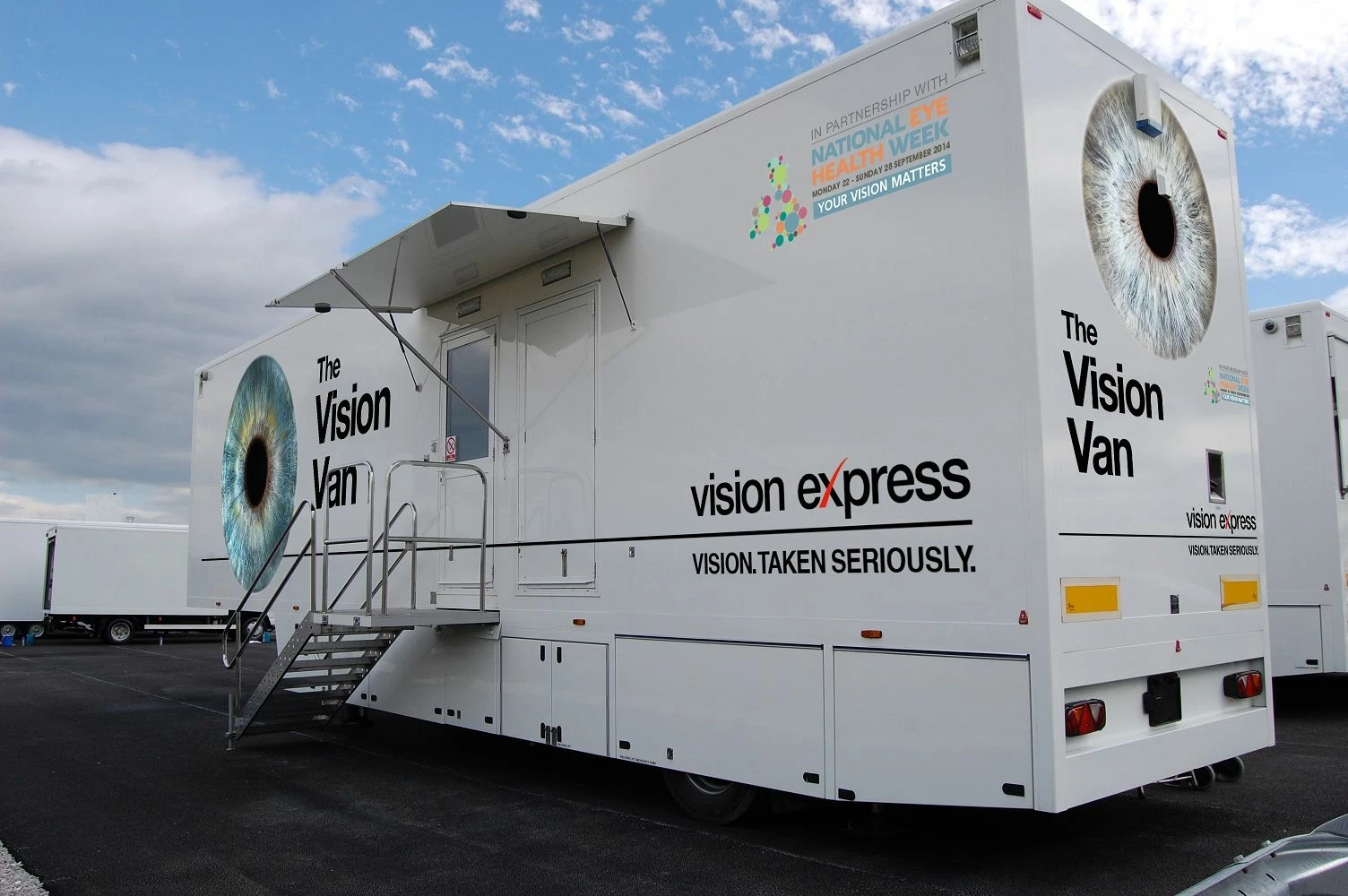 The Vision Van - hits Newcastle on Monday 22 September