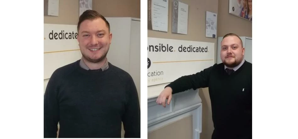 Dan Whitfield (left) and Adam Scott (right)