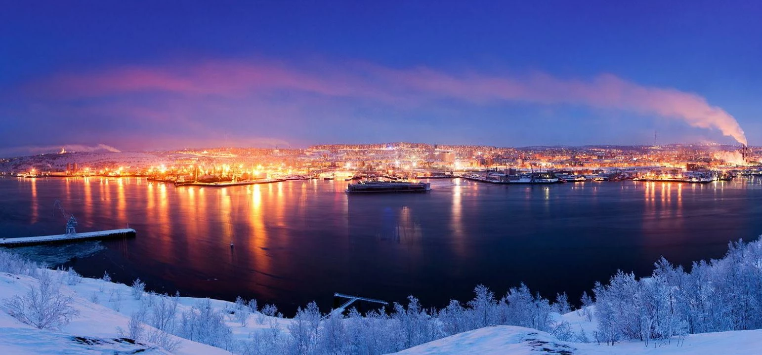 Murmansk is the centre of the oil and gas exploration sector in Arctic Russia.