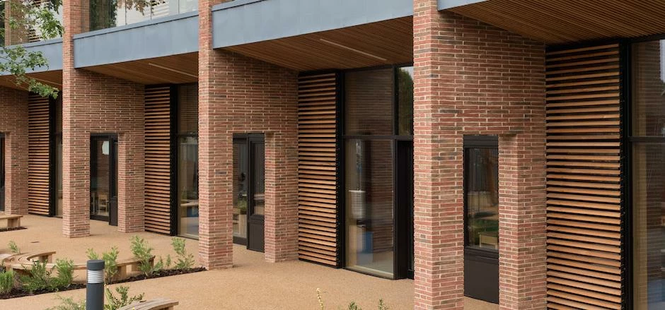 The bricks used at Highgate School.