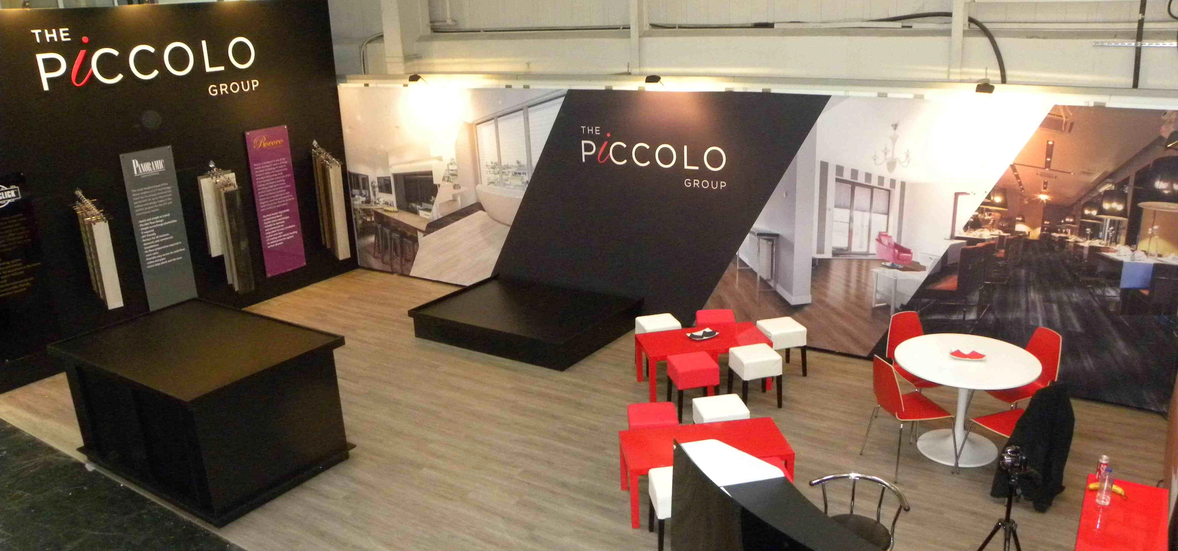 The Piccolo Group - Triga Systems exhibition stand 