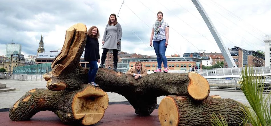 The installation at Baltic