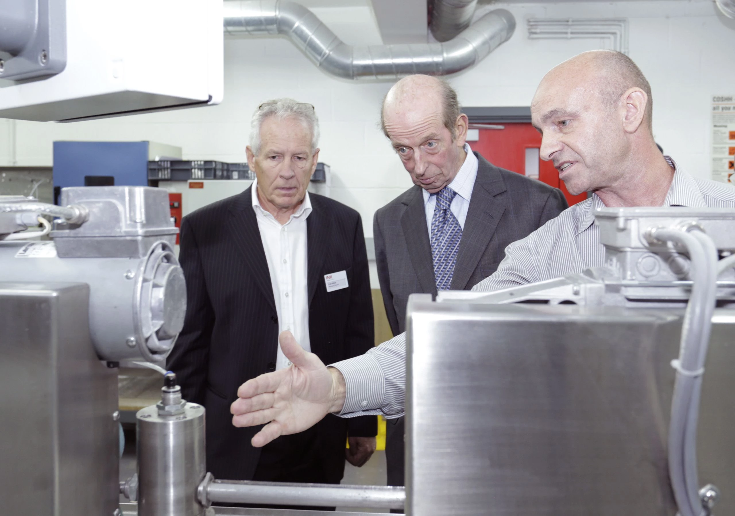 HRH Duke of Kent visits nano-porous solutions ltd
