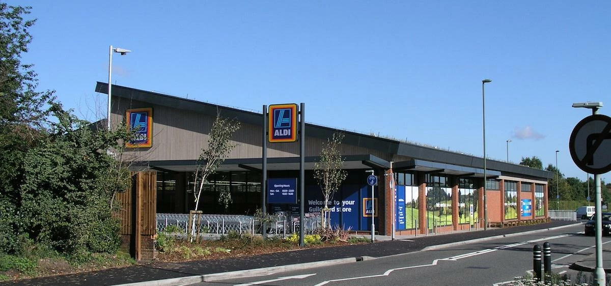 Aldi's green store concept is due to open in Guildford next month