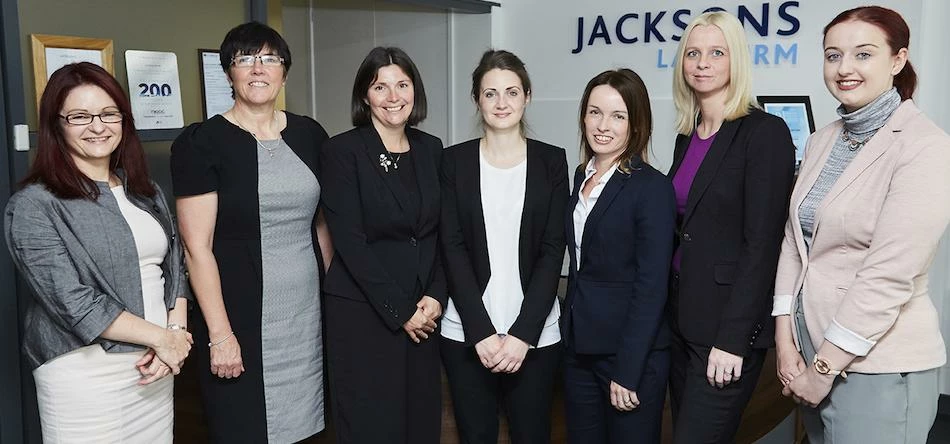 L – R: Lisa Harding, Terry Saffin, Katharine Ayris, Helen Milburn, Louisa Bestford, Susanne Shah, Em