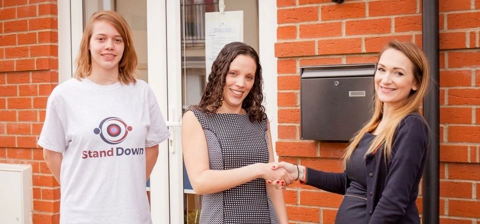 Stand Down receives a cash donation from Persimmon Homes