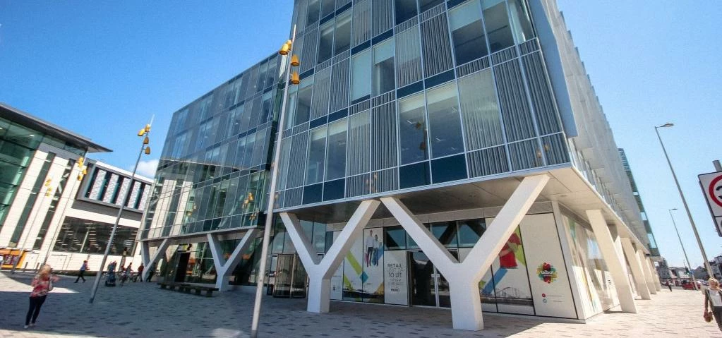 Pictured: The ground floor unit to be occupied by Tower Coffee Company