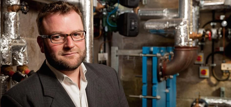 Ben Tansey, co-founder of North East based biomass specialists re:heat