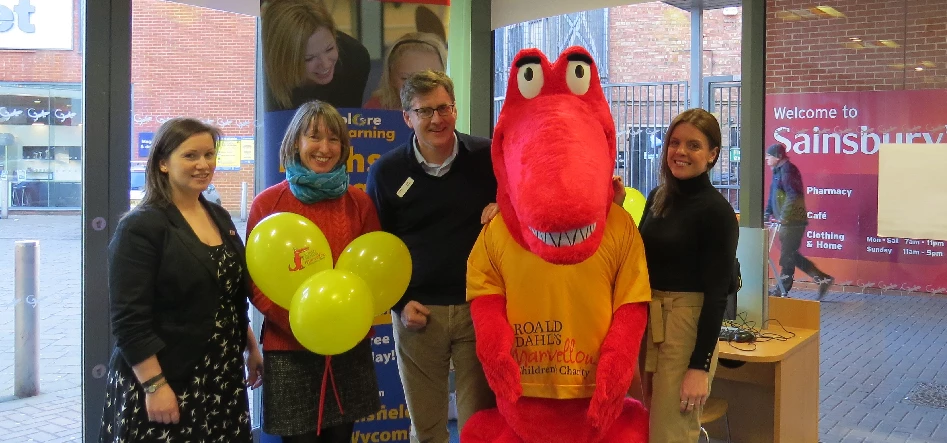 The team at Roald Dahl's Marvellous Children's Charity & Explore Learning 