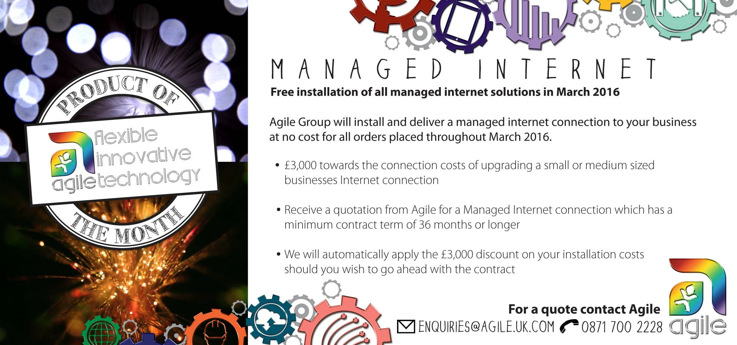 Agile Group extend Funding scheme into March for Product of the Month