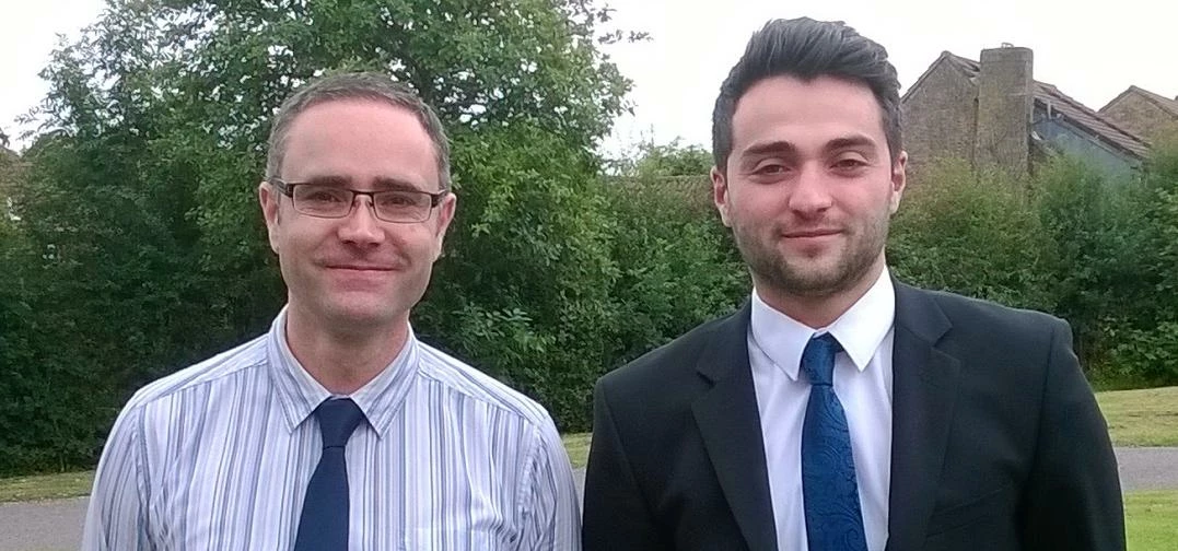 From left, Ian Armitage and Tarek Tabbah have joined the in-house technical team at Persimmon Homes