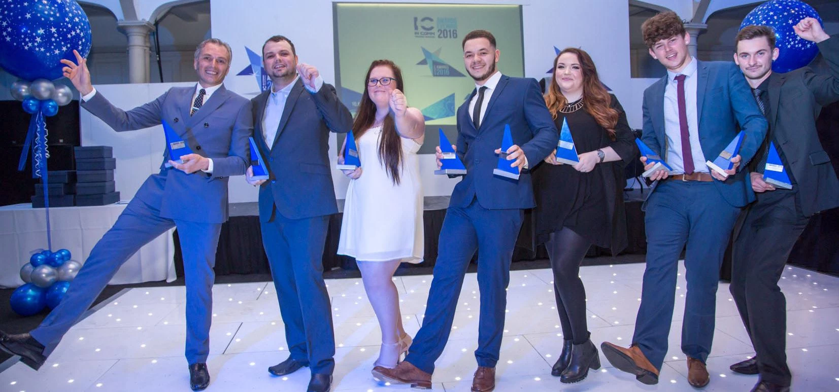Winners from last year's competition