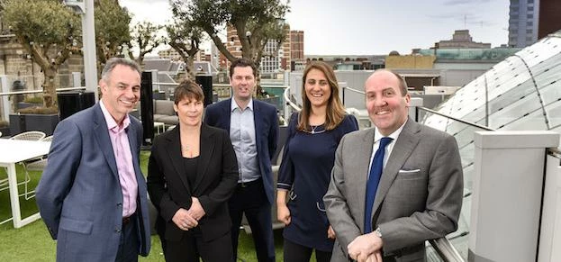 The COPA team (from left) Steve Roberts, Sue Carpenter, Dan Summerfield, Liz Theakston and David Par