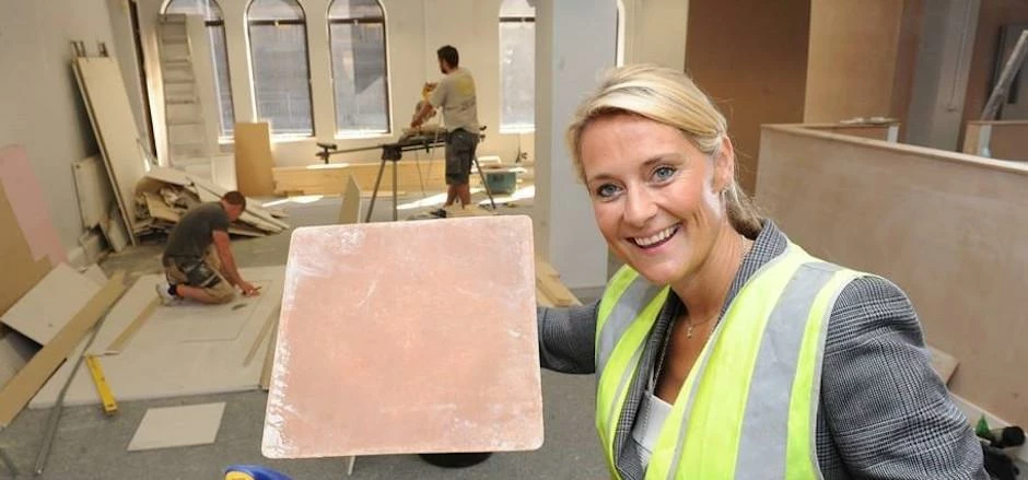 Jill Johnson, managing director of Twinkles Nurseries Group at the new Oxford Place site in Leeds.