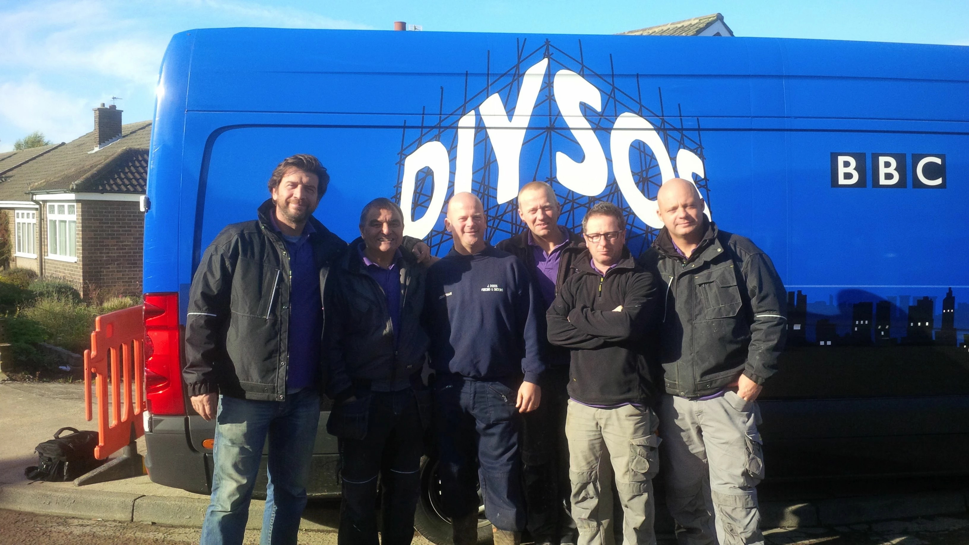 J Dodds Fencing and Decking with the DIY SOS Build Build team