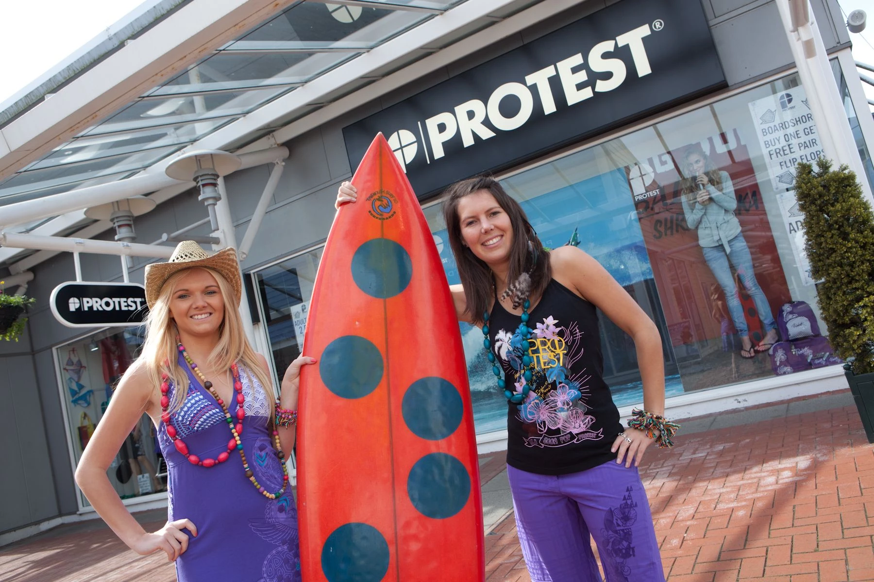 Protest delighted with first UK store