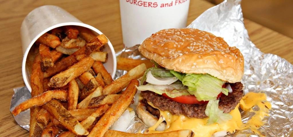 Food at Five Guys