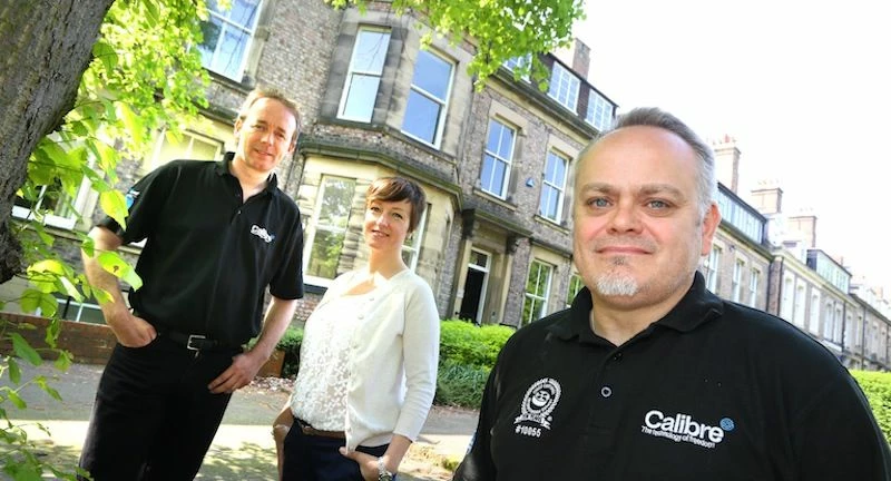 Calibre’s Shaun Phillips, Karen Nelson and Steve Nelson eye-up turnover increase after relocating to