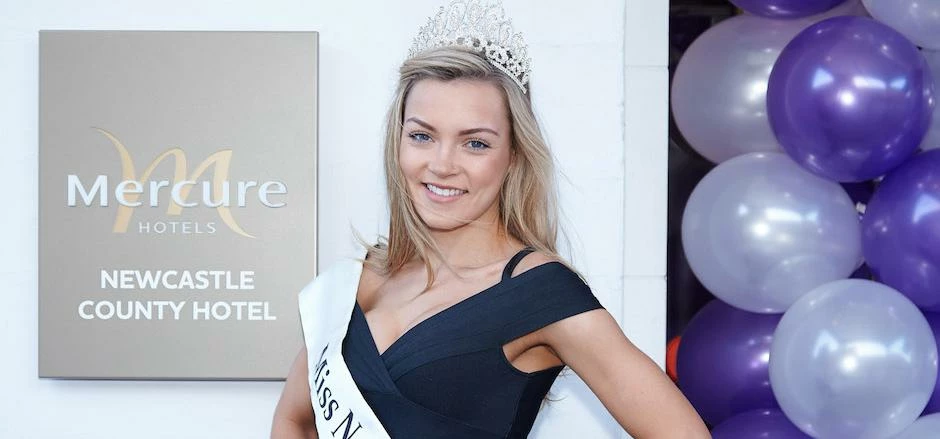 Miss Newcastle, Vicky Turner, officially opened the hotel