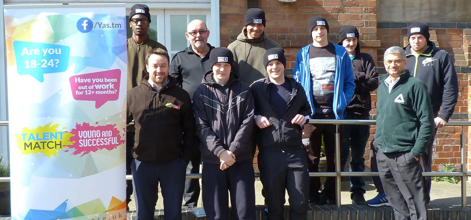 Some of the first cohort of students completed the demolition courses