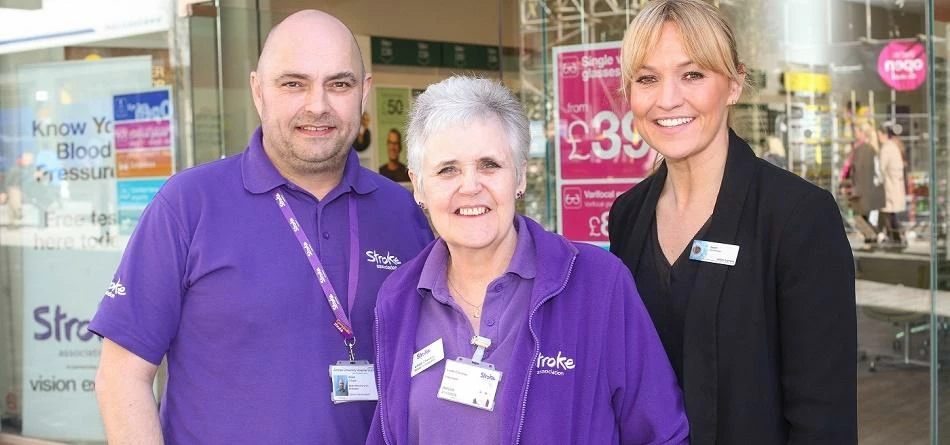 The Stroke Association and Vision Express'  Know Your Blood Pressure event in Liverpool