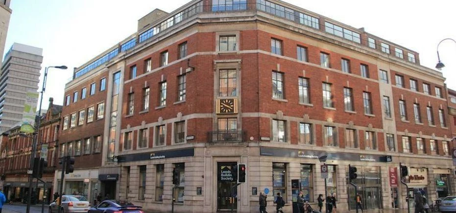 Leeds Building Society in the city centre.