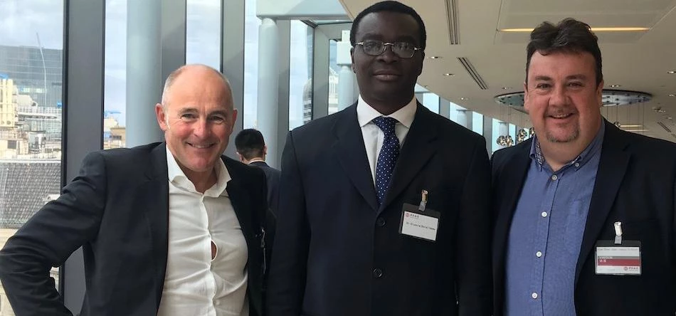 David Anderson Auxin Group, Dr Olusola Idowa Hexis Labs and Peter Kerr 8020 Consultants