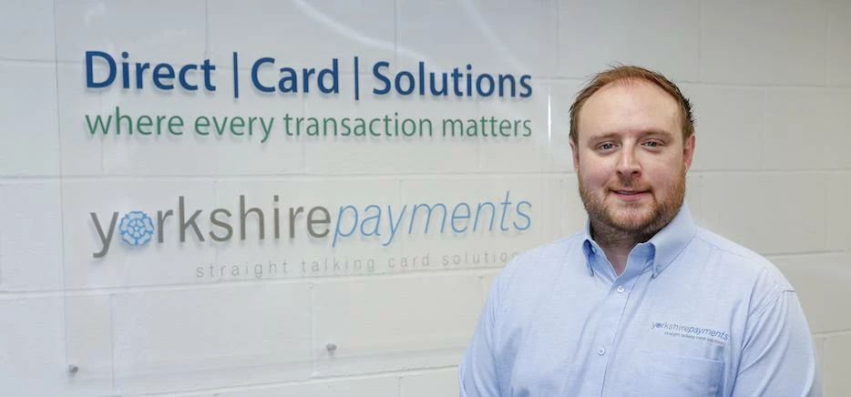 The founder and CEO of Yorkshire Payments, James Howard.