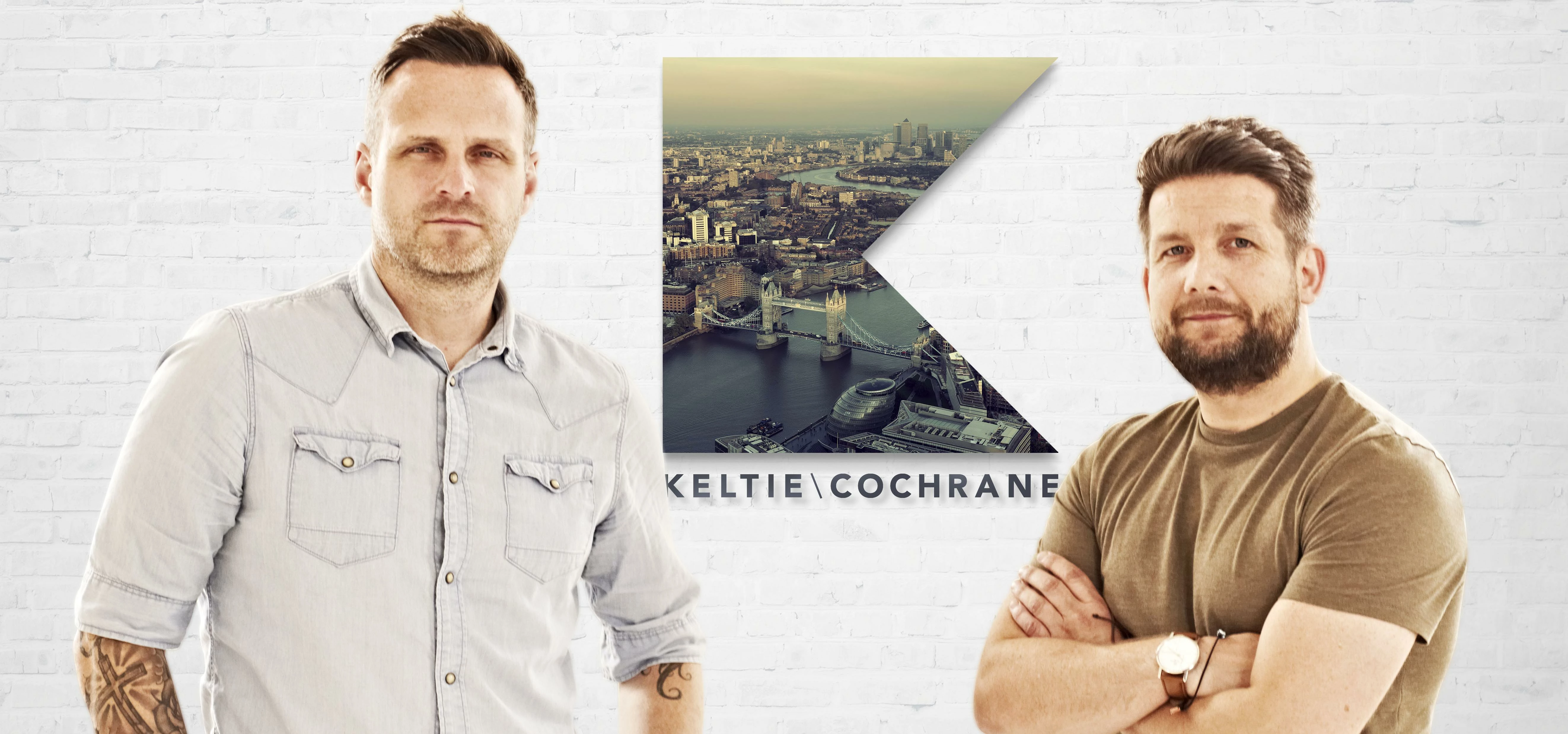 Jason Cochrane (left) and Ian Keltie are opening a second office in London's diamond district...