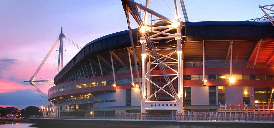 Cardiff's Millenium Stadium. 