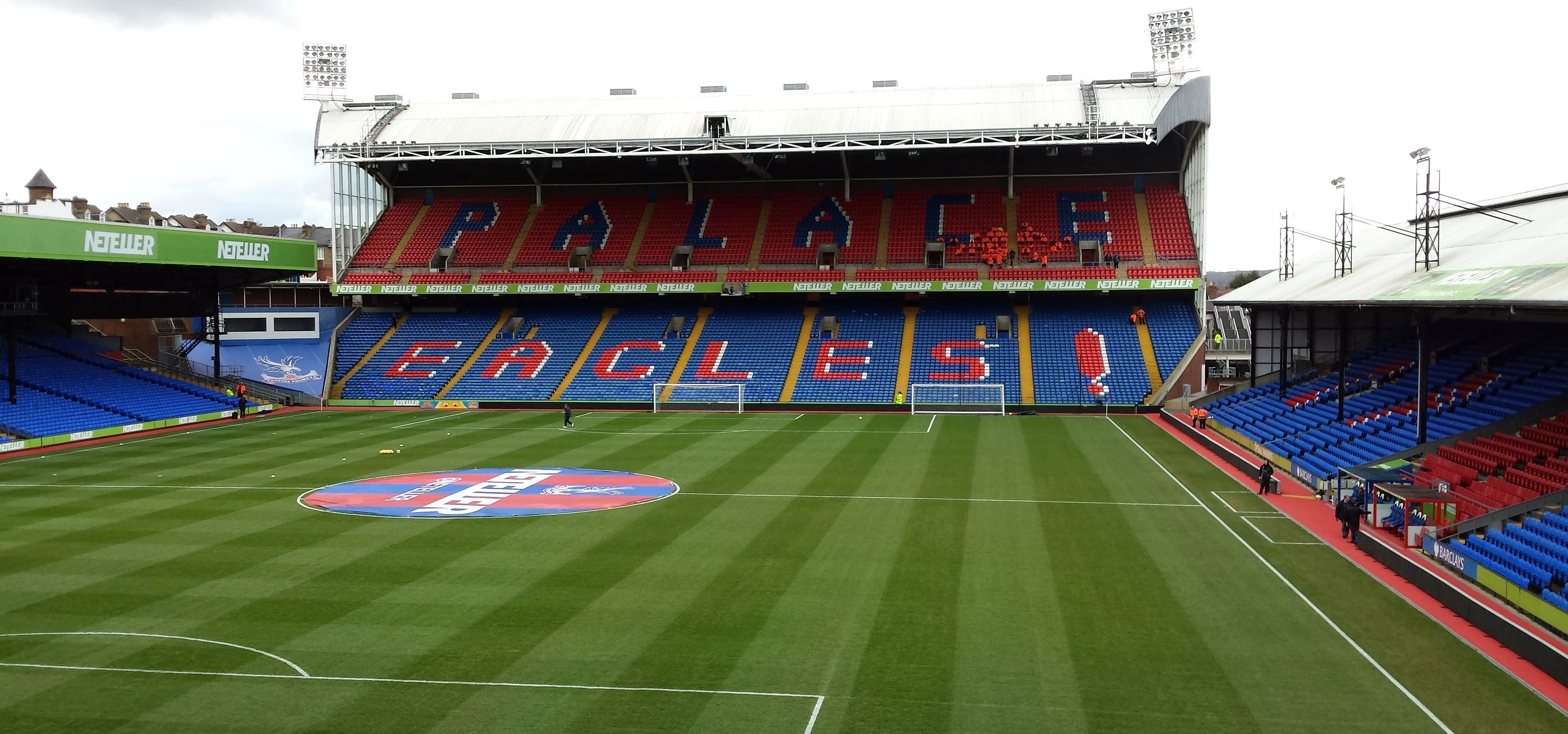 Selhurst Park Stadium, Holmesdale Stand. Photo: Rockybiggs