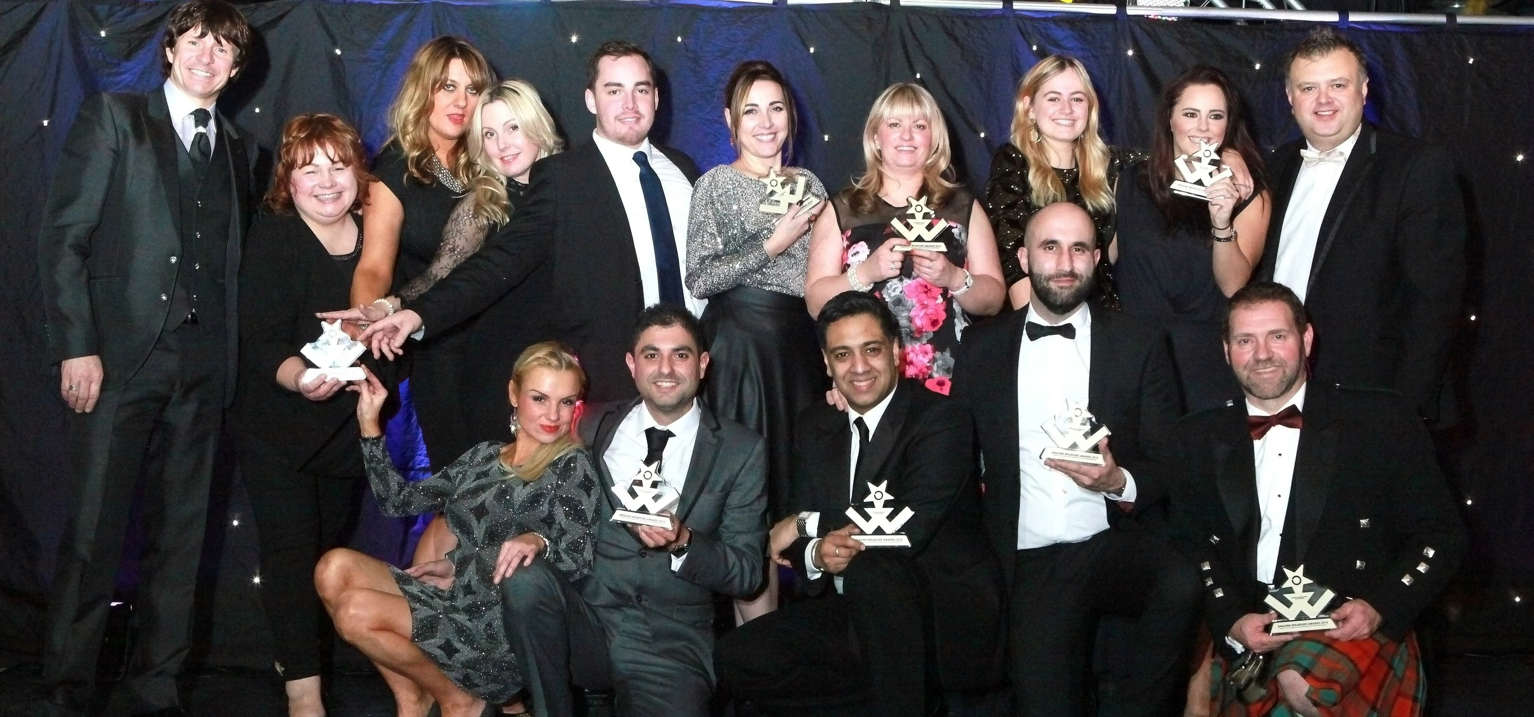 The amazing Wearside award winners celebrate