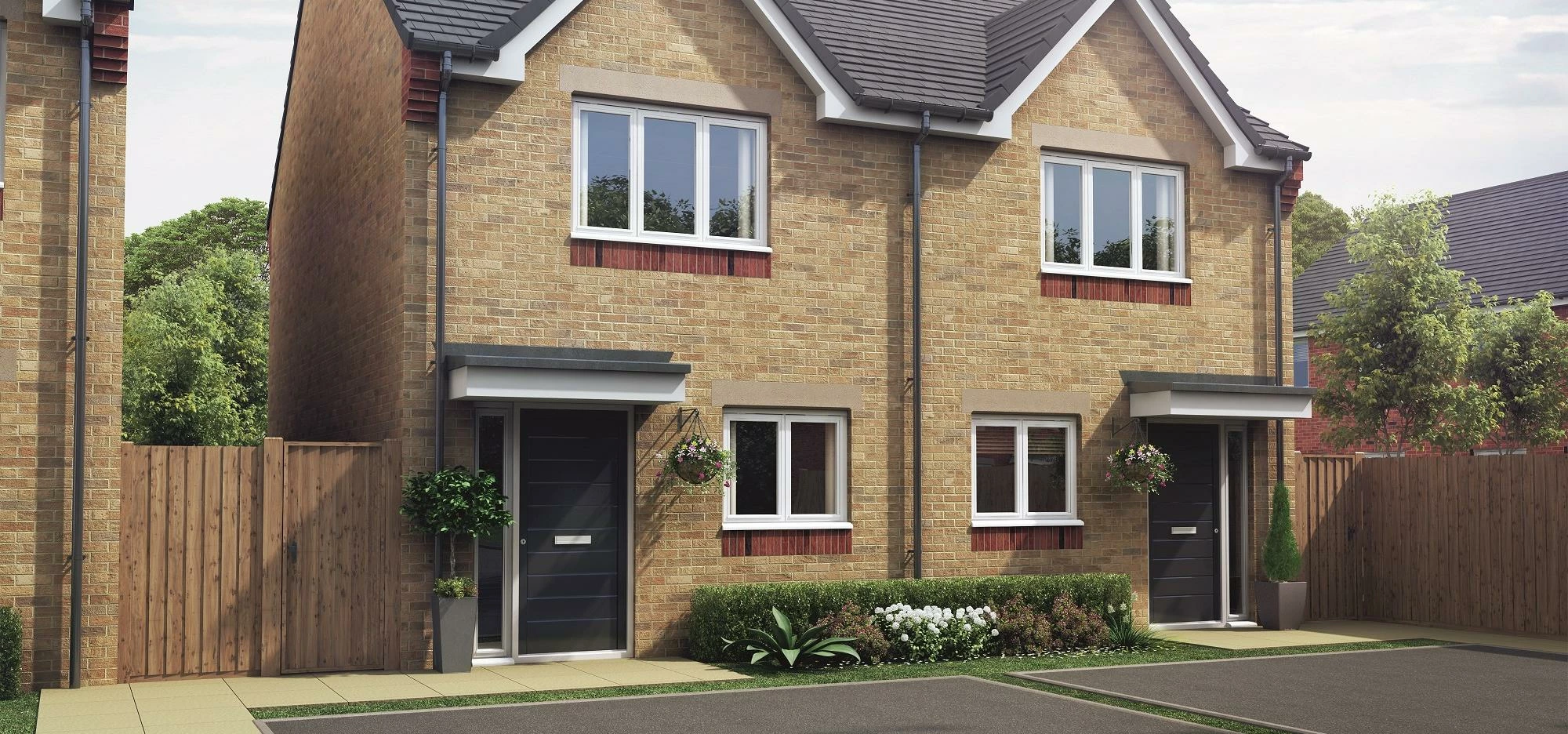 The developments will comprise a mix of two-, three- and four-bedroom homes