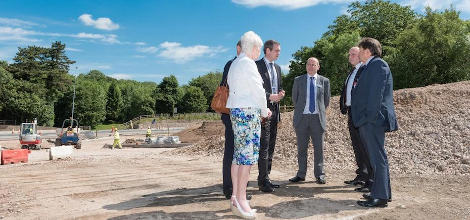 The Lancashire Enterprise Zone at Samlesbury is making strong progress.