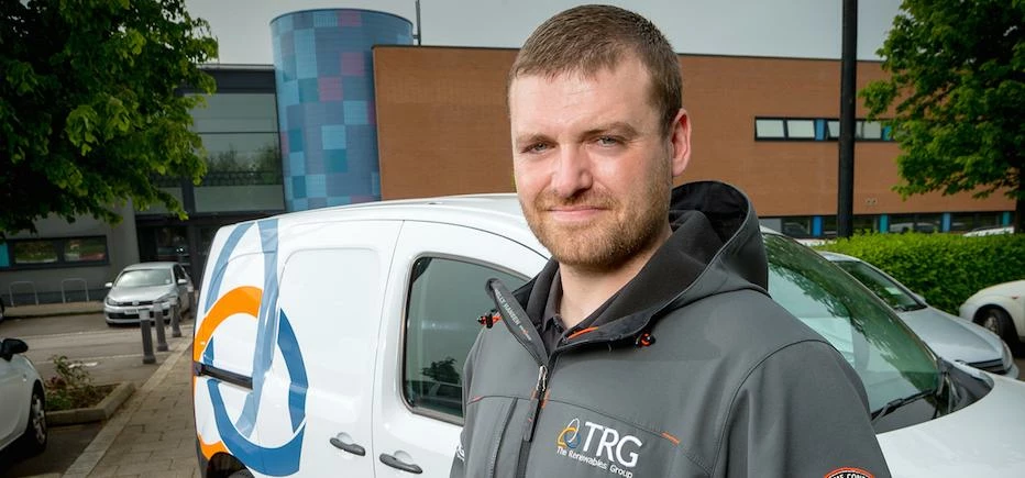 Jim Overton of TRG Wind Limited at The Deep Business Centre.